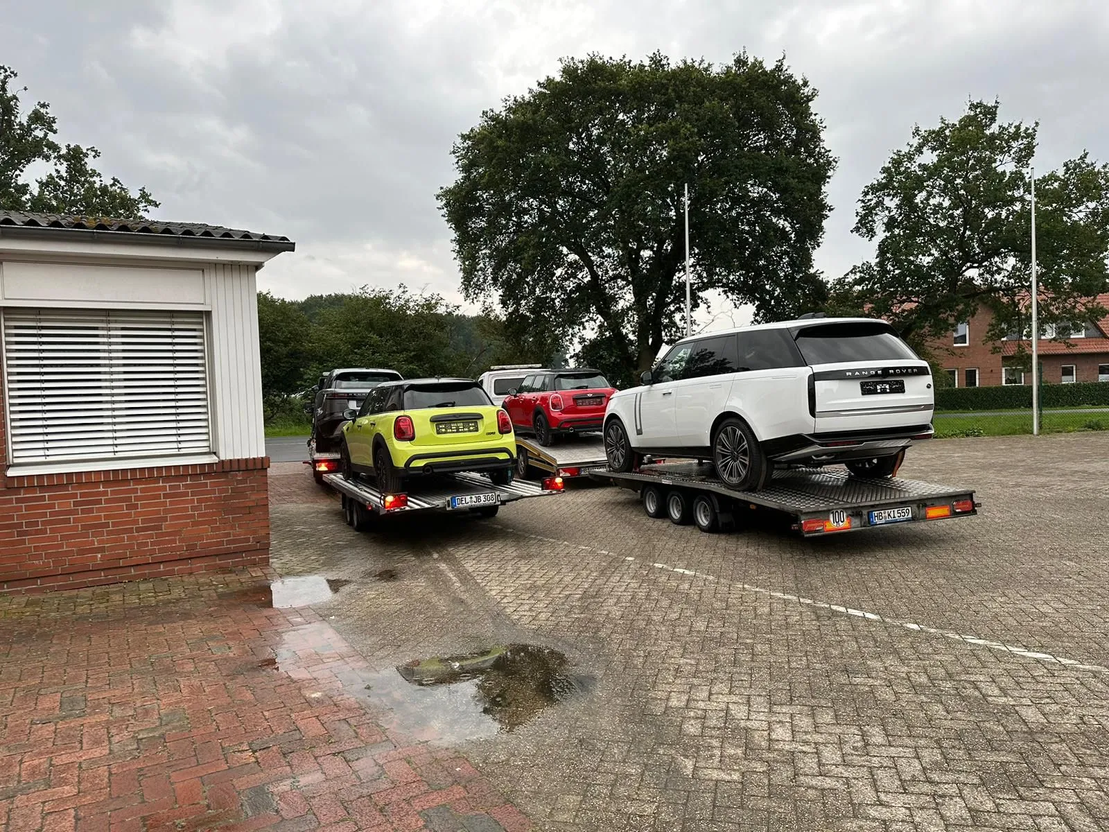 QH-Logistik, Beförderung von Fahrzeugen